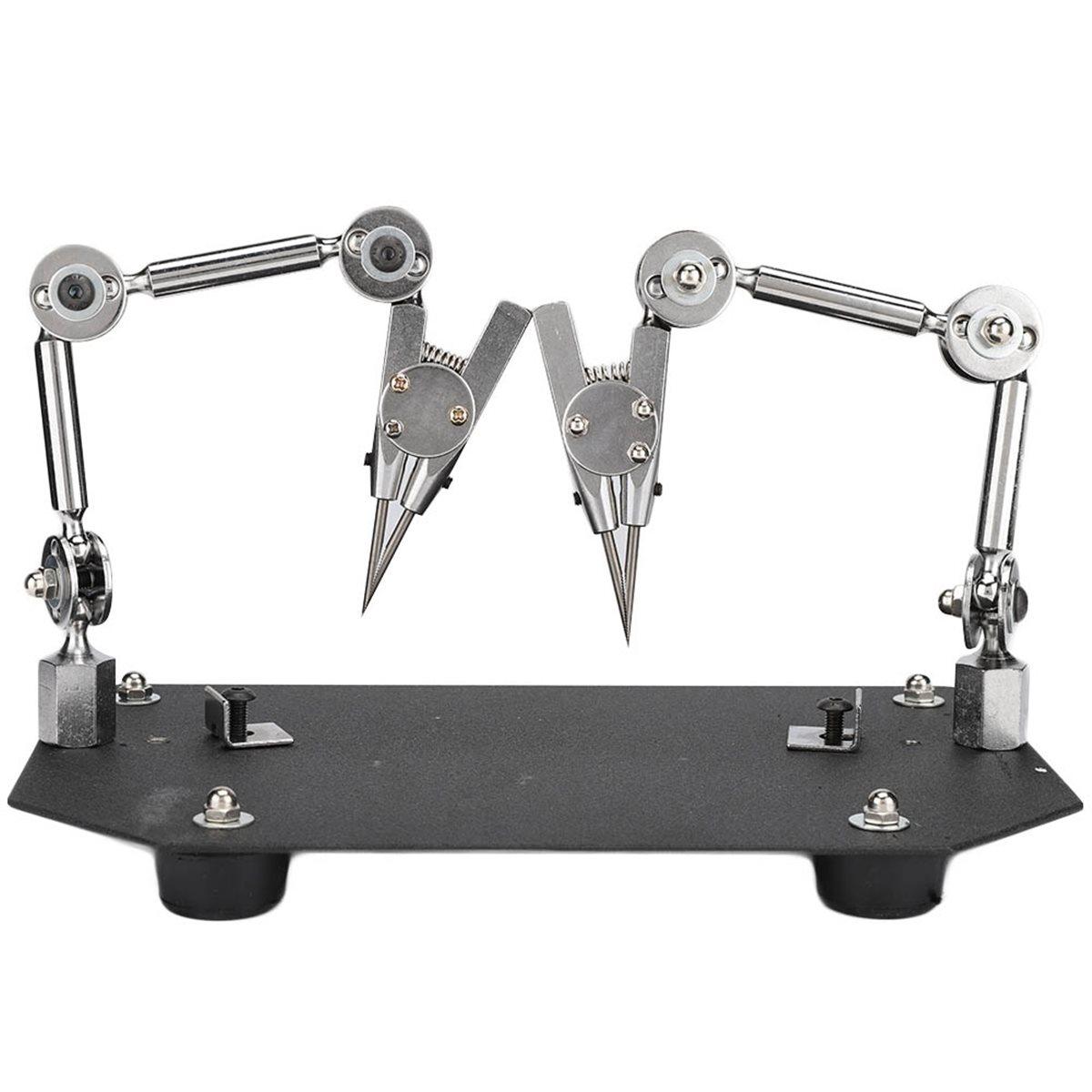 

2026 New Welding Fixture Clip Dual Adjustable Clips for Soldering Repairing and Microelectronics China Mainland