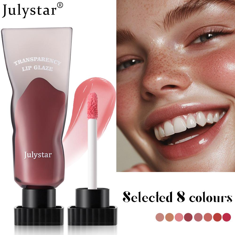 Julystar Moisturizing Gloss Lip Lacquer Long-lasting Hydration With A Mirror-like Watery Shine Available In 8 Shades