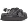 UGG DISCO Stylish Sandal Women's Gray Sneakers 1121550-CHRC