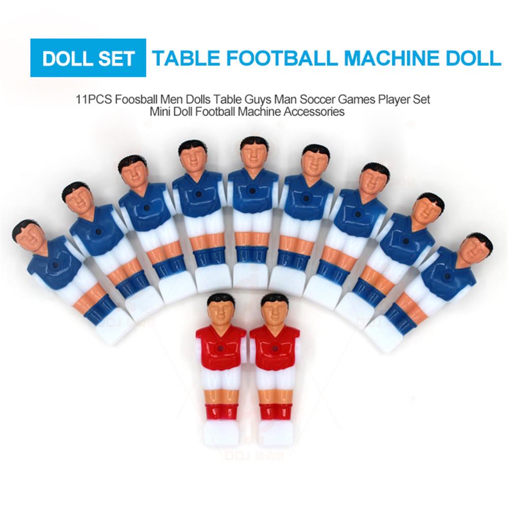 Table Guys Man Soccer Games Player Set Mini Doll Football Machine Accessories 15.8mm Foosball Men