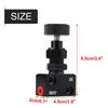 Screw type Aluminum Brake Proportion Valve Adjustable Prop Brake Bias Adjuster for Racing Car