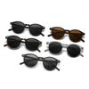 Neue Retro-Sonnenbrille Damen Mode Runde Kunststoffrahmen Sonnenbrille Herren Luxusmarke Designer Für Damen Sonnenbrillen UV400