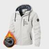 Trendy Men's and Couples' Hooded Cotton Jacket - Warm, Velvet-Lined, Thickened for Autumn & Winter