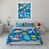 Pineapples, Hats, Beach Balls. Bedding Sets Duvet Cover Sets Duvet Covers Pillowcases(1 * Duvet Cover 2 * Pillowcases, Without Duvet Insert)