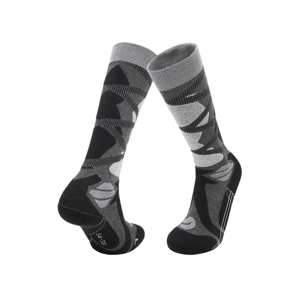 

Sweat Absorption Skiing Socks Moisture Wicking Thermal Wool Socks Snowboarding Socks Outdoor Sport M 34 to 38