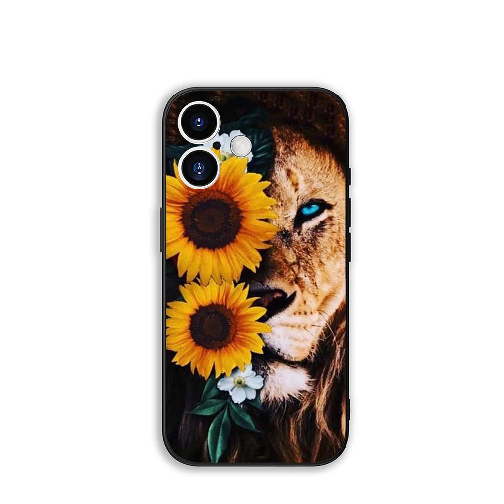 for OPPO A18 A16 A17 A38 A54 A40 A60 A80 A78 A79 A57 A55 A96 A15 A12 a53 Phone Cover Case Art Lion