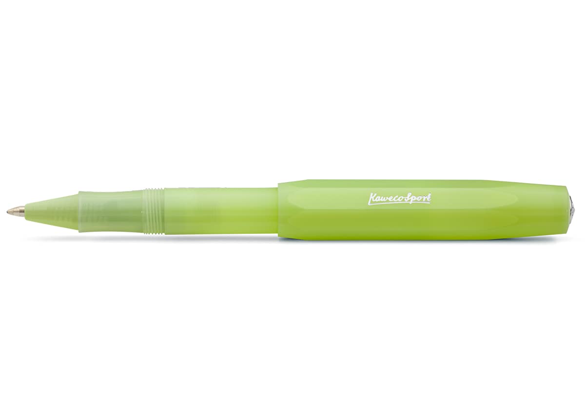 

Kaweco Frosted Sport Fine Lime Ballpoint Pen Officially Imported Water-Based (FRRB-FL) -