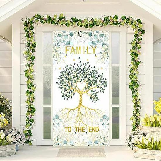 Clownfish Ocean Animals Door Banner - Party Celebration Polyester Curtain Decoration