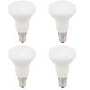 4 Pack R50 LED Light Bulbs E14 Base Mushroom Shape Lamps Energy Saving Long Neck LED Bulbs  Office