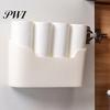 Wall-mounted Storage Box 2Pcs Wall-Mounted Kitchen Organiser Easy-clean Plastic Organizer Space-saving Container for Home Bathroom