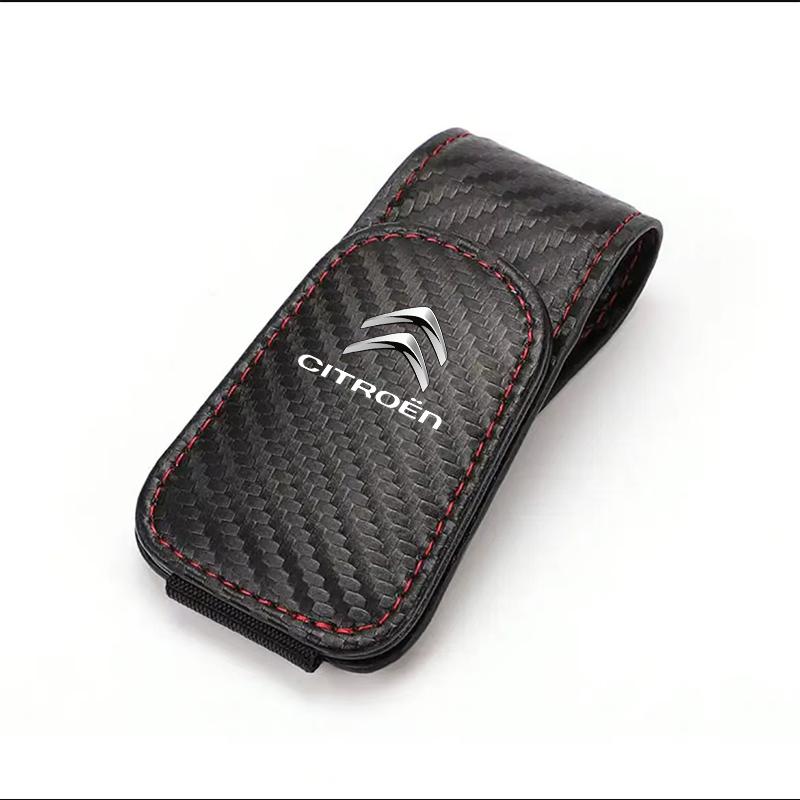Car Sun Visor Multifunction Card Package Glasses Holder For DS SPIRIT DS4S DS3 DS5 5LS DS6 DS7 DS9 E-Tense WILD Citroen C1 C2