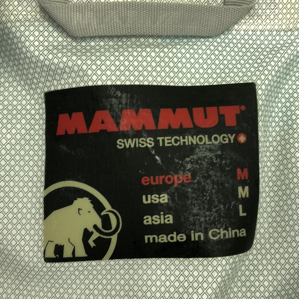Mammut Nylon Jacket L Blue Drytech Jacket Outdoor Men's Used