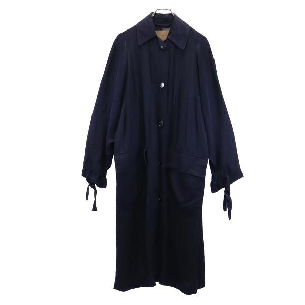 

christian wijnants Linen Blend Cotton coat 34 Navy blue Women Used