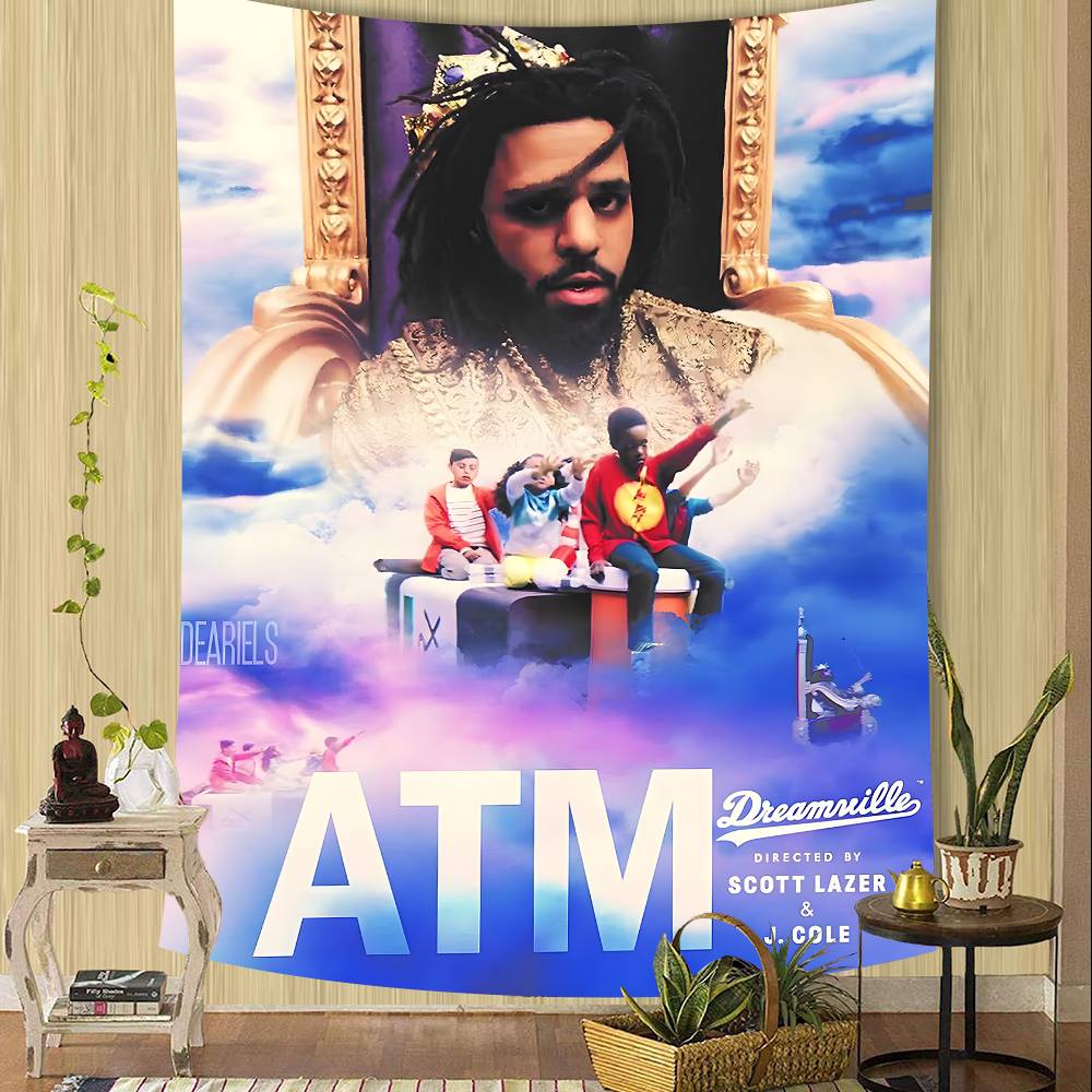 J Cole Happy Birthday Banner Backdrop For Birthday Banner Party Background Decor Decorations