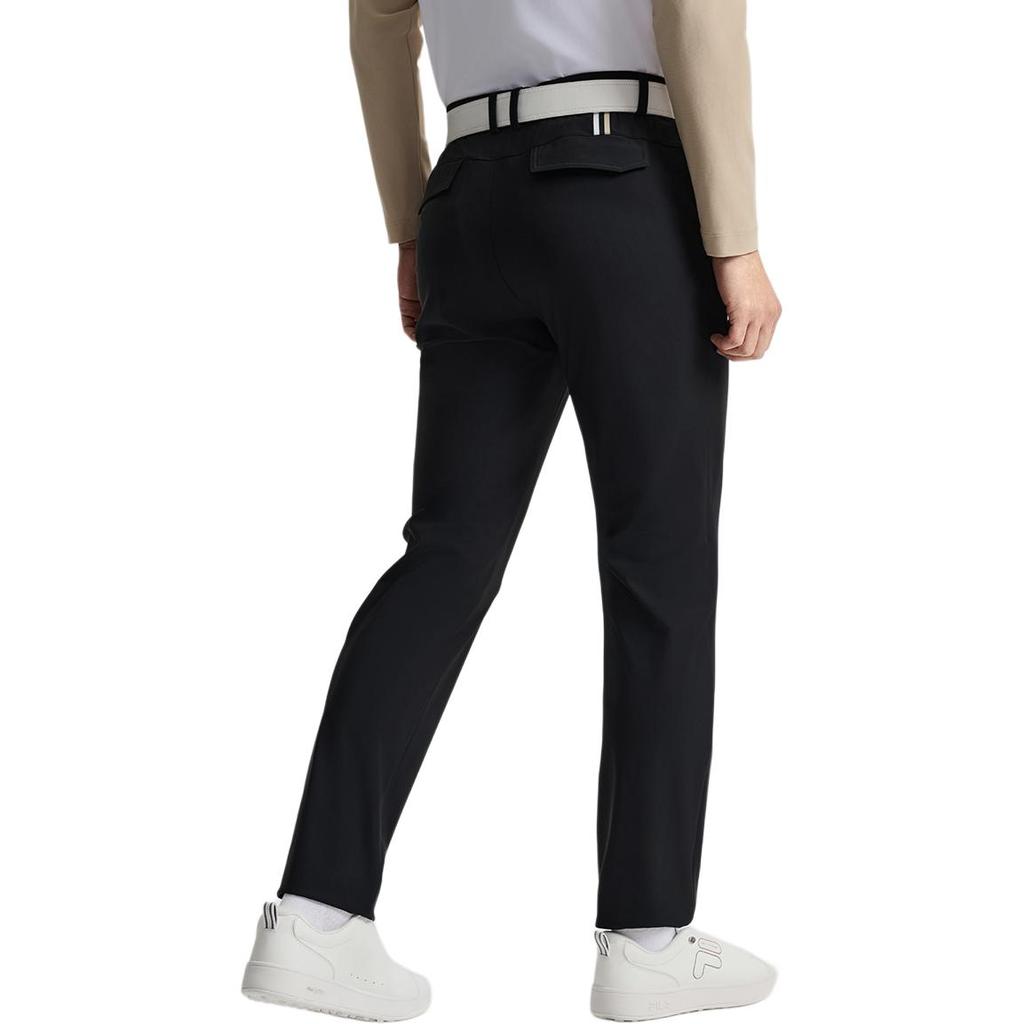 Fila Golf Series Simple Fashion Comfortable Versatile Casual Pants Men Bottoms Deep-Black A11M525601F-BK