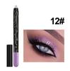 Stick Ombretto 12 Colori Glitter Trucco Occhi Facile da Applicare A Prova di Sbavature Matita Ombretto Shimmer Trucco Occhi