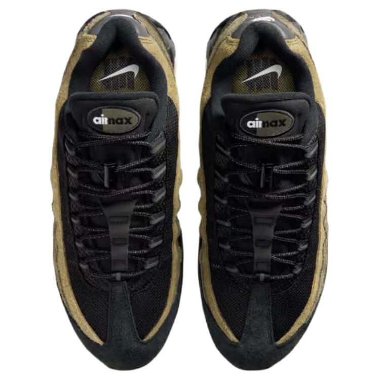 Undefeated x Nike Air Max 95 Medium Olive Unisex Sneakers Zielono-Czarny Khaki Cargo IB4523-200