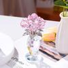Kertari Crystal Flower Artificial Flower Interior Day Wedding Anniversary Wife Gift K9 Rose Flower Crystal Never Withers Rose Glasswork Figurine