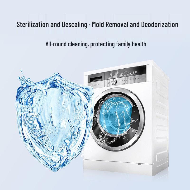 Powerful Automatic Washing Machine Tub Cleaner for Descaling, Sterilization, and Stain Removal