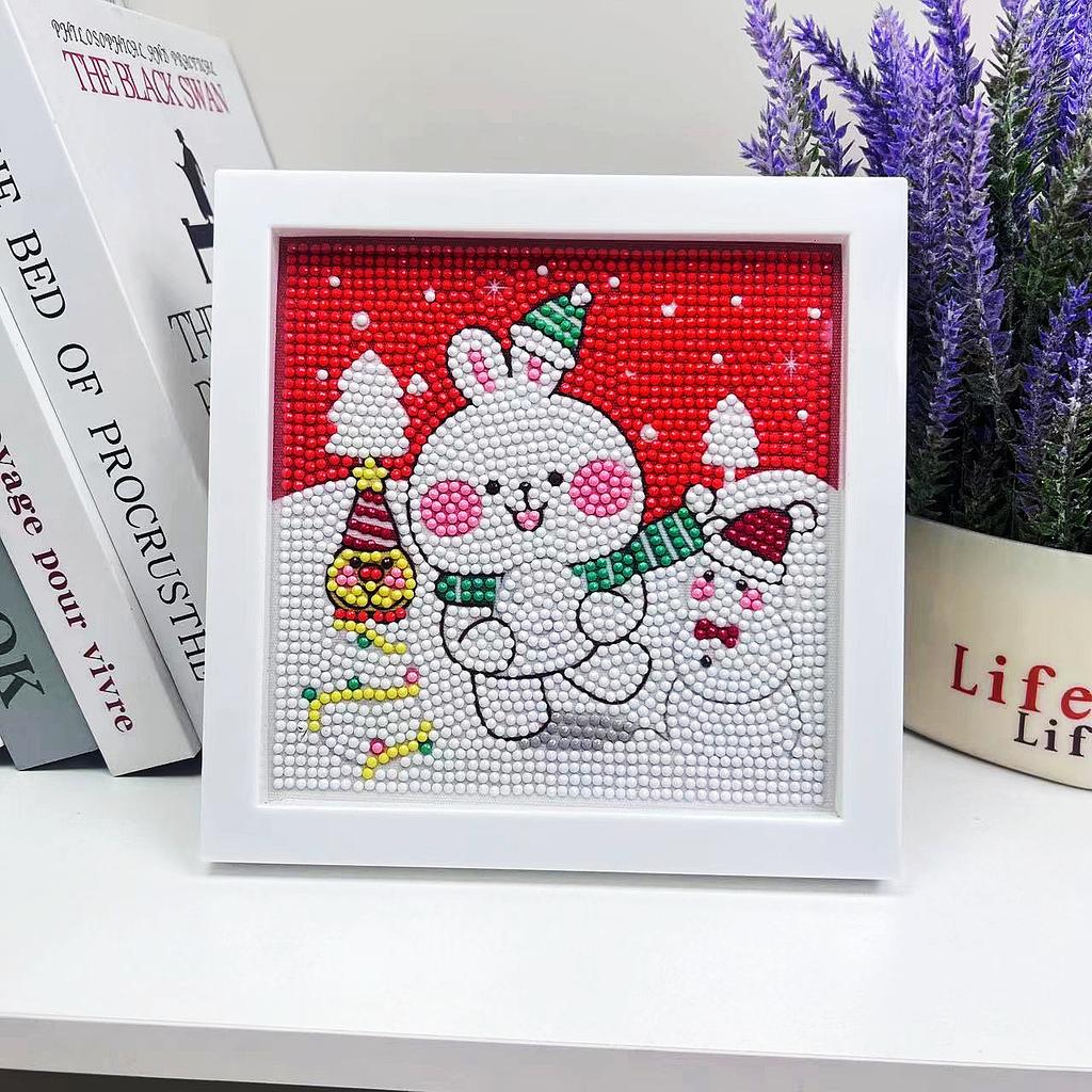 Children'S Diamond Painting Handmade Diy Masonry Painting Cartoon Diamond Sticker Bedroom Living Room Decorative Painting Photo Frame