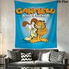 Garfield Cartoon Wallpaper Print Tapestry Fashion Print Background Cloth Wall Decoration Atmospheric Background Cloth Wall Covering Decoration