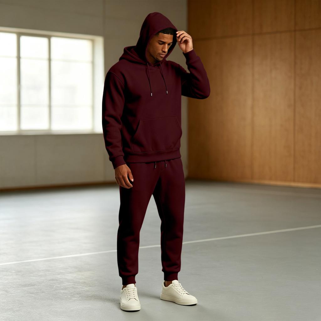 Herren Casual Sweatshirt Set für Herbst Winter Sport Aktive Kleidung