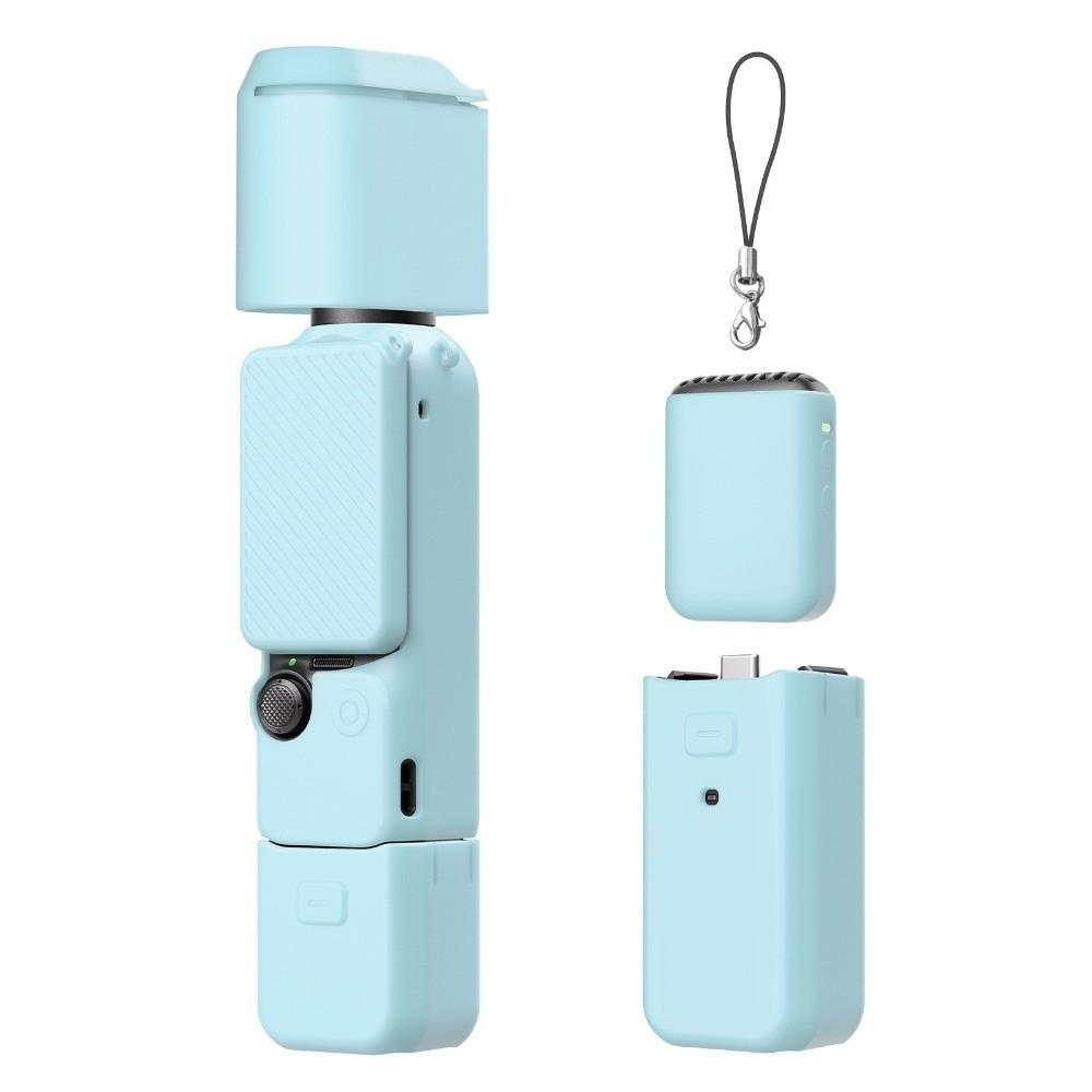 6pcs/Set Silicone Action Camera Case Scratch-resistant Wear-resistant Protective Case for Osmo Pocket Anti-slip for DJI Pocket 3