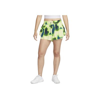 Gradientmuster Freizeit Gerade Hosenshorts Damenshorts Grün DD8816-821