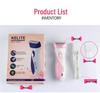Rechargeable Women's Electric Epilator & Shaver for Underarm and Leg Hair Removal