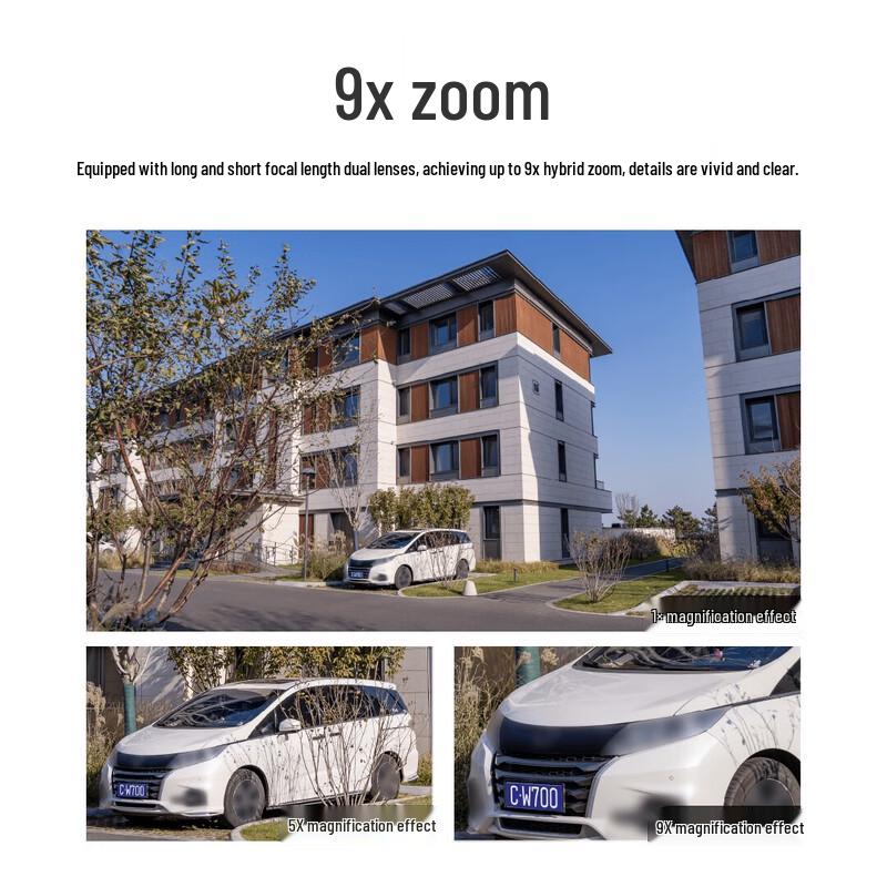 Xiaomi CW700S 9x Zoom Dual 4MP Outdoor Security Camera (CN version)