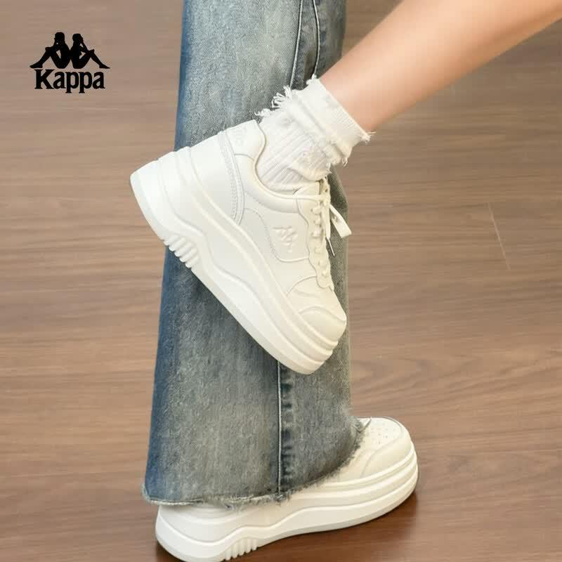 Kappa Women s Breathable Platform Lace-Up Sneakers 35