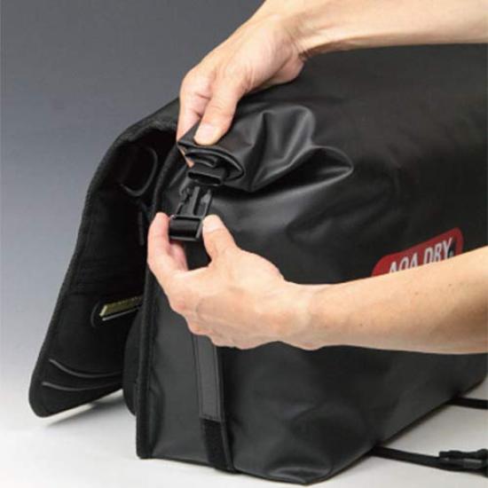 Bike Side Bag AQA DRY Side Bag 40L RR5613 ROUGH&ROAD G-Black (20LX2)