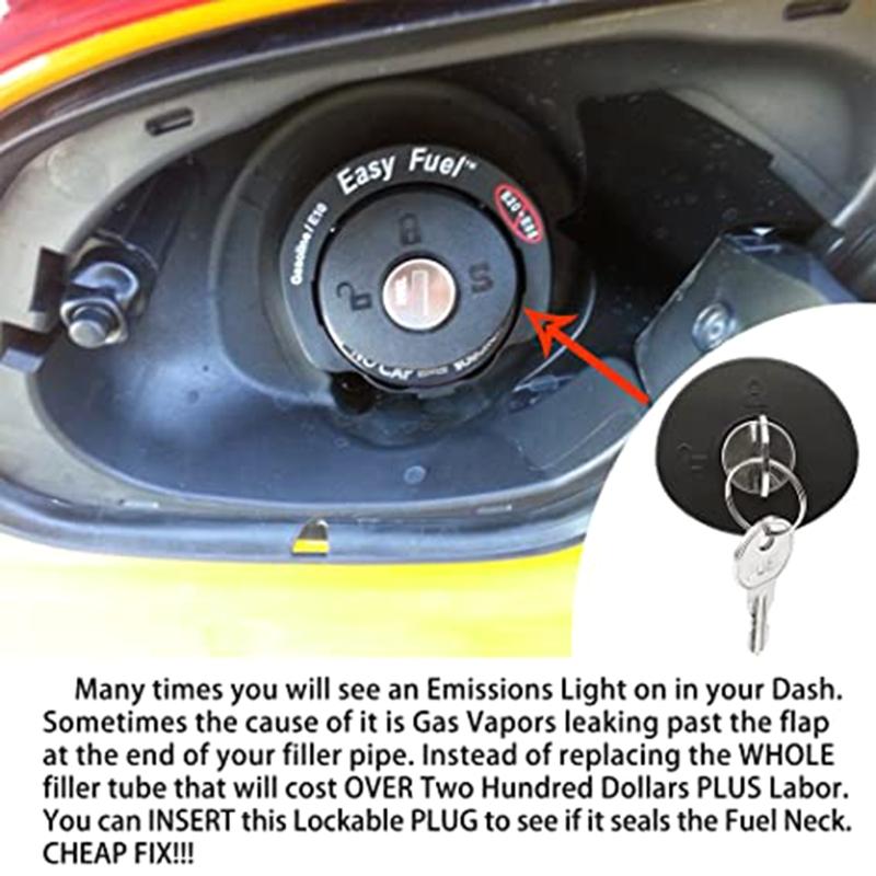 Auto Fuel for   Gas Cover Oil Fuel for  Locking Gas  with 2 Keys for F150 2008-2019 8U5Z9C268B