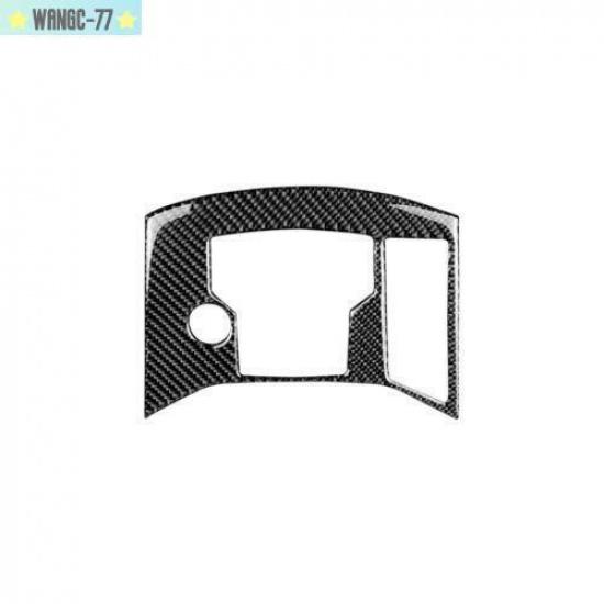 Carbon Fiber Console Gear Shift Panel Frame Cover For Mazda CX-5 CX5 2017-18 New