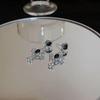 Dark Series Light Luxury Star Earrings for Women - High-End Fashion Statement