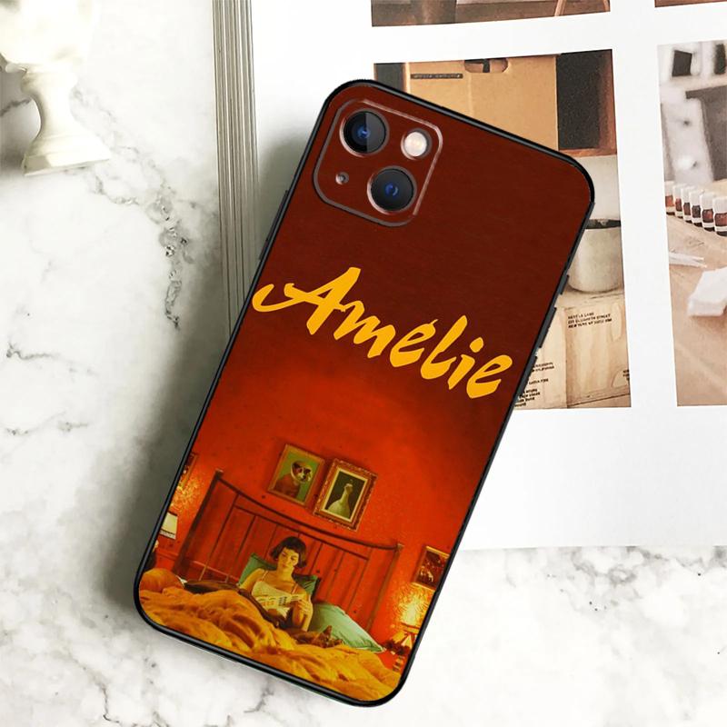 Amelie Poster Classic France Movie Phone Case For iPhone 17 16 15 14 13 12 11 Pro Max Plus 12 13 Mini 16e 17 Air Cover Coque