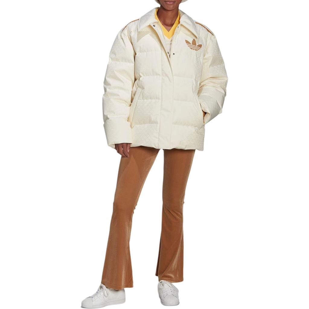 Adidas Originals ADICOLOR HERITAGE NOW Down Jacket Winter Women's Beige IB2024