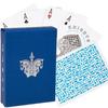 Ellusionist Knights Baralho de cartas Baralho de bicicleta vermelha/azul Jogos de cartas Truques de mágica