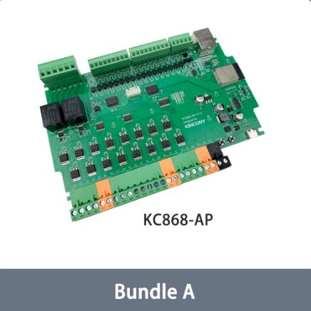 KinCony KC868-AP Умный дверной звонок ESP32 с управлением через WiFi-приложение для использования на улице, дома, в гараже, отеле (Blue,KC868-AP&Universal) синий