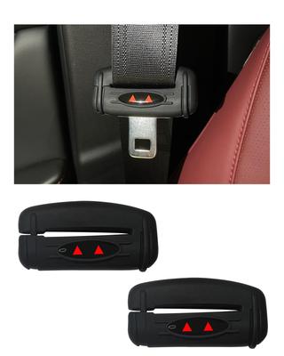 [Black 2 Piece Set] Car Seat Belt Buckle Cover Compatible with Toyota Alphard AGH45W/AGH40W/AAHH40W/AAHH45W