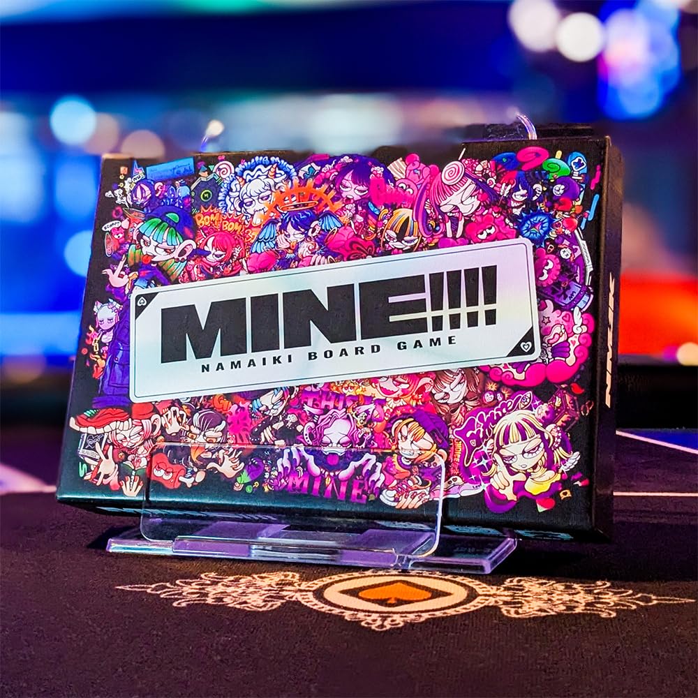 NMIK MINE!!!! (2-4 Players, 15-30 Minutes, Ages 10+) A Board Game To Decide Who Is the Most Cheeky.
