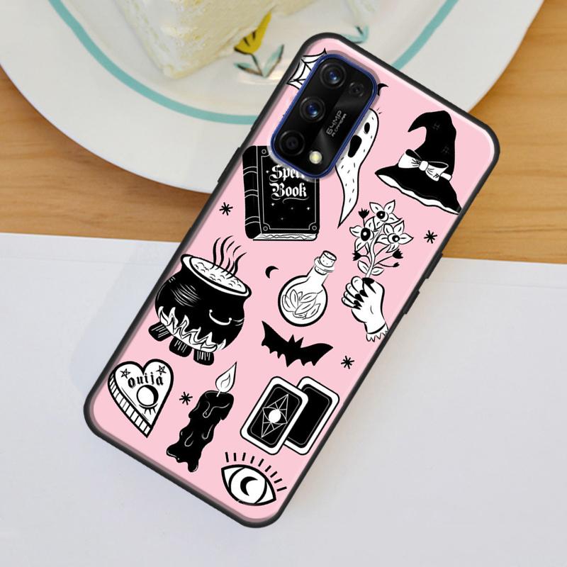 Witch Aesthetic Art For OnePlus 11 10 Pro 10T Nord 3 2T CE 2 Lite Realme C55 C35 C33 C31 C30 C21Y GT Neo 5 Case