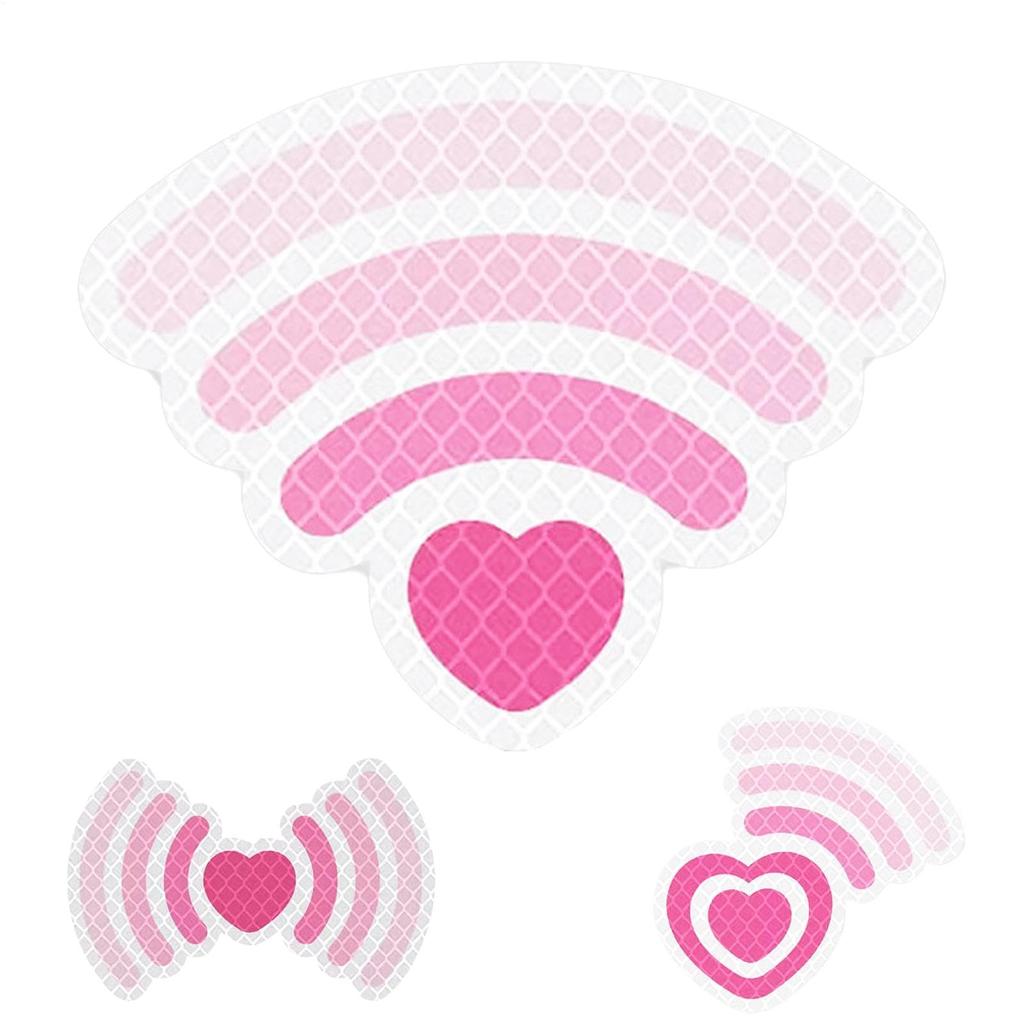 Reflective Stickers for Helmet, Helmet Reflective Sticker, Vista Print Love Signal Car Sticker and