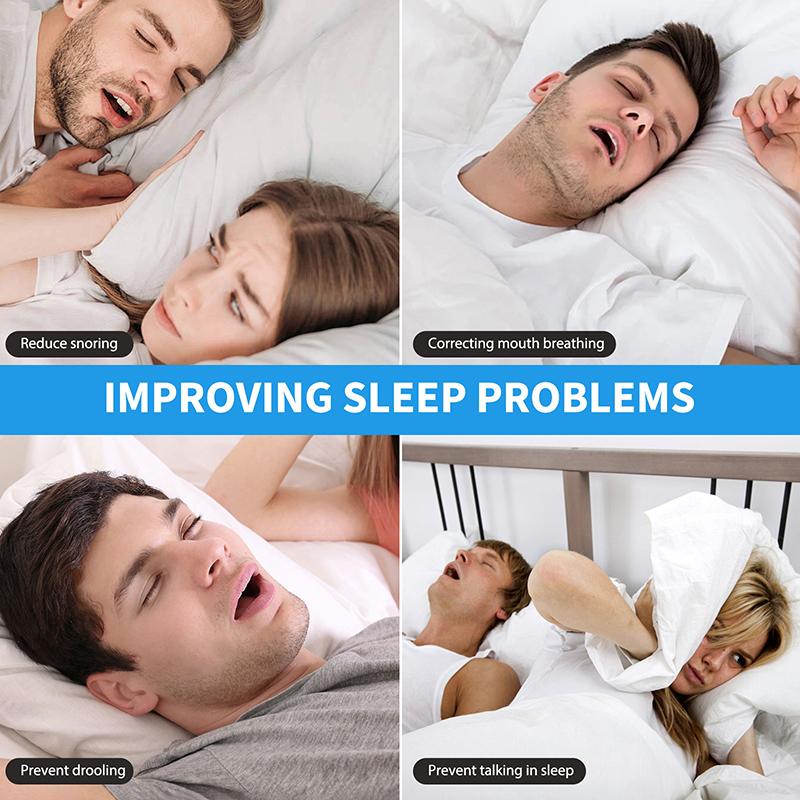30Pcs Anti Snoring Sleep Mouth Tape Best Breathing Nasal Strips Medical Grade Improved Sleeping Keep Mouth Close Prevent Snoring
