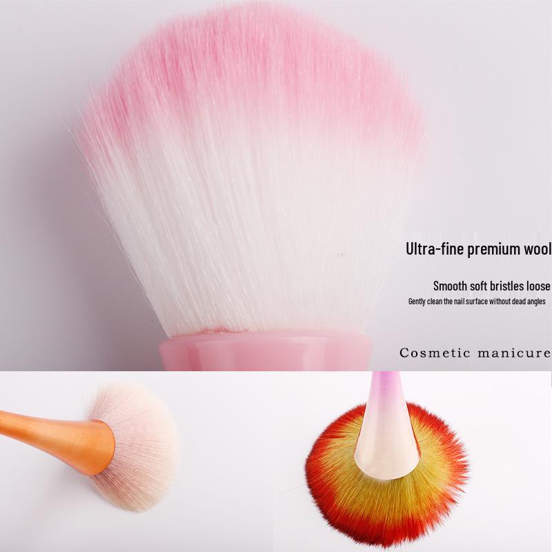 Soft Hair Small Waist Dust Brush for Nail Art and Blush