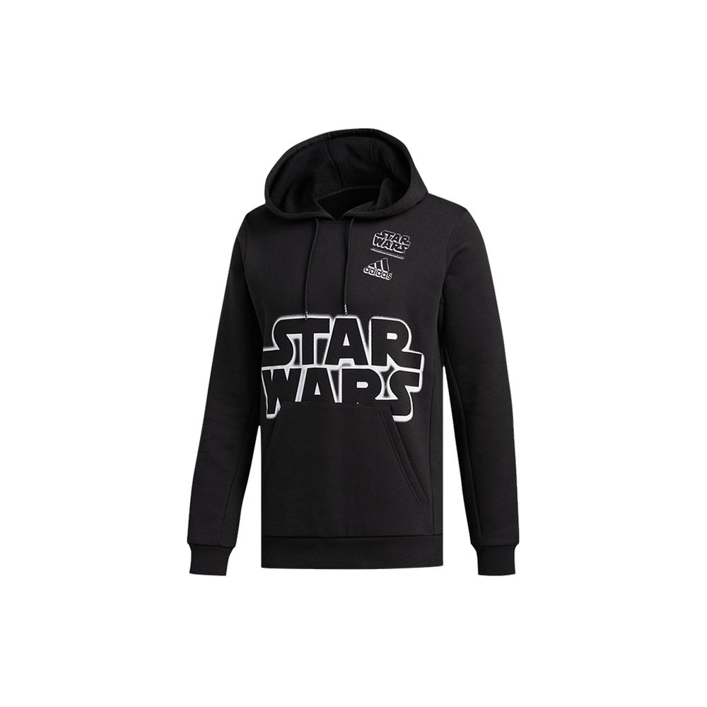 

Мужские спортивные толстовки с капюшоном Adidas Star Wars, черные FN3234 XS