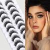 Natural Look False Eyelashes Volume DIY Eyelash Extension Black Fake Eyelashes