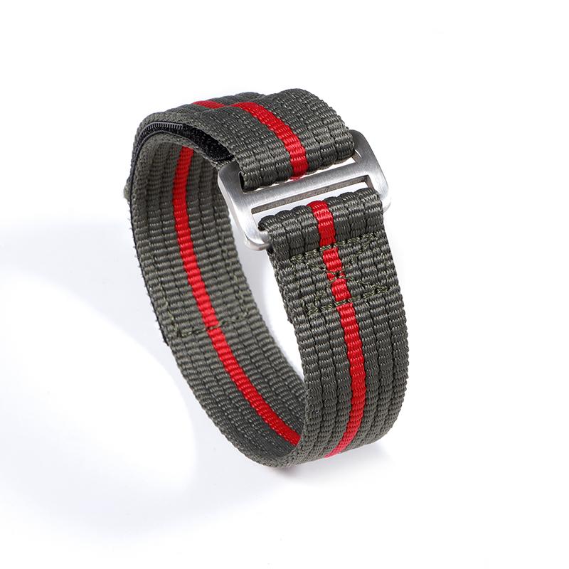 20mm 22mm Nylon Watch Strap Military Sport Wrist Band Nylon Woven Fabric Bracelet Men Women Replacement Canvas Watch Bands
