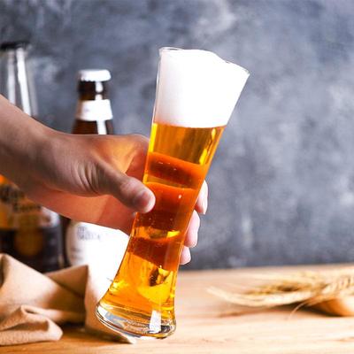 4PCS Beer Glass, Wheat Beer Glass,Cocktail Glass, Great for Football Game Party, Drinkware Set of 4