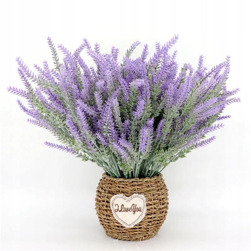 Artificial Lavender Plant 1 Piece Decoration Up To 36Cm Beautiful Branch